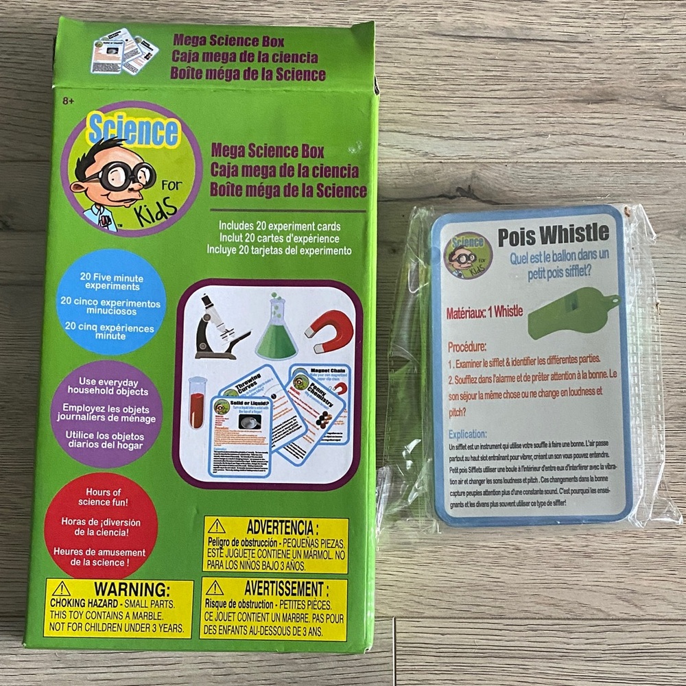 3/$20 Mega Science Box for Kids BNIB